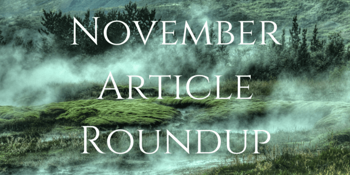 November Article Roundup